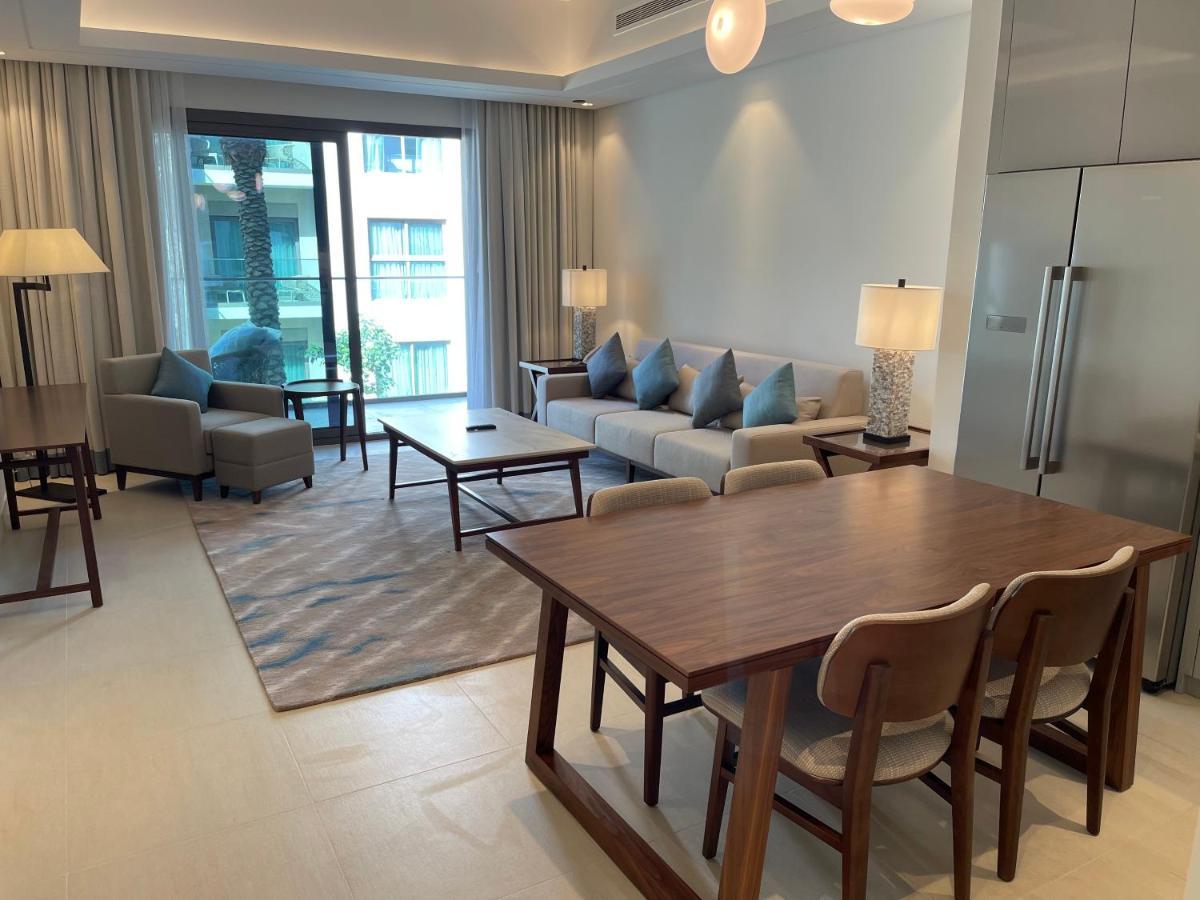 شقة فاخرة في فندق العنوان ريزدينس Two Bedrooms Apartment At Address Residences Sharm Dış mekan fotoğraf
